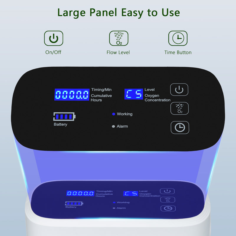 GA01P Portable High-Purity Oxygen Concentrator 2