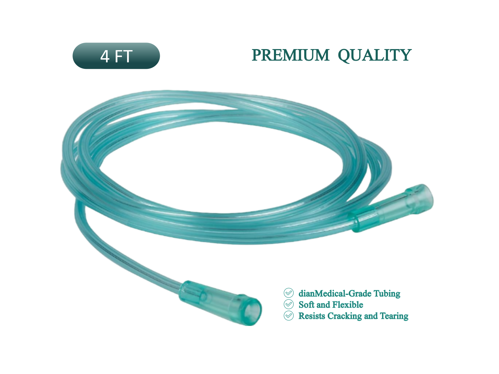 Compatible Nasal Cannula for Genixair Portable Oxygen Concentrator | 5 pcs